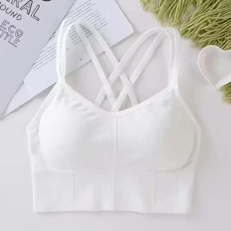 Sexy Tops Back Cross Strap Tank Top Push - Additional View 4