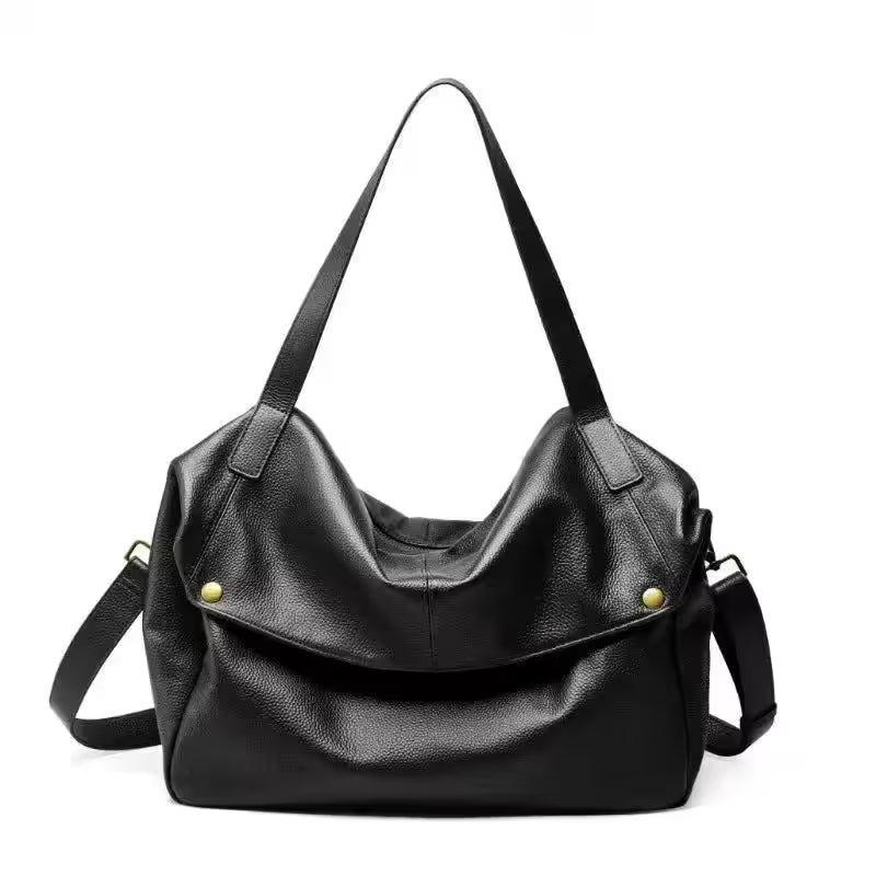 Bag arge capacity shoulder genuine leather - Additional View 16