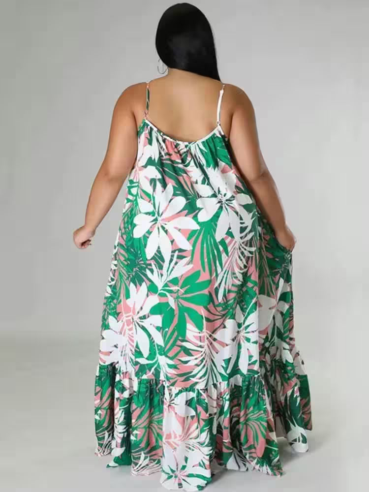 Plus Size Clothes Dresses Cascading - Additional View 4