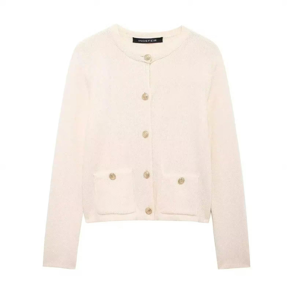 Cardigans Long Sleeve Button Knitwears - Women's Fashion - View 17