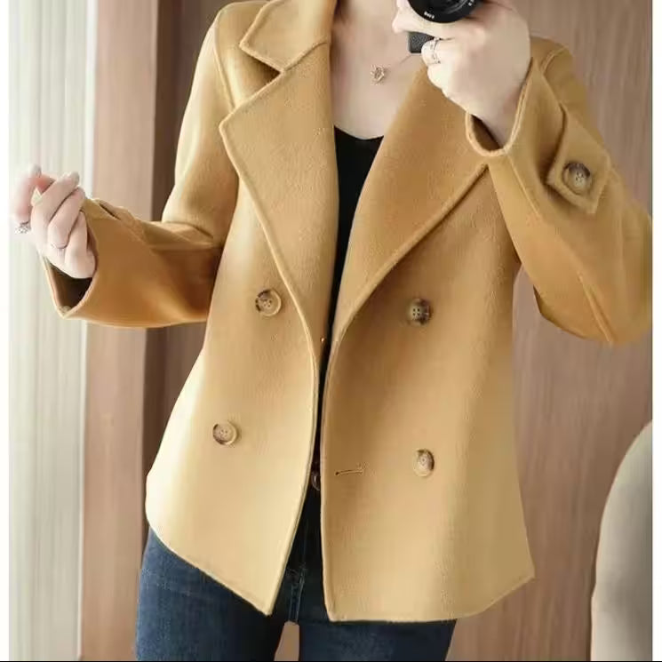 Coat Autumn Winter Luxury Designer Thermal - Women's Fashion - View 6