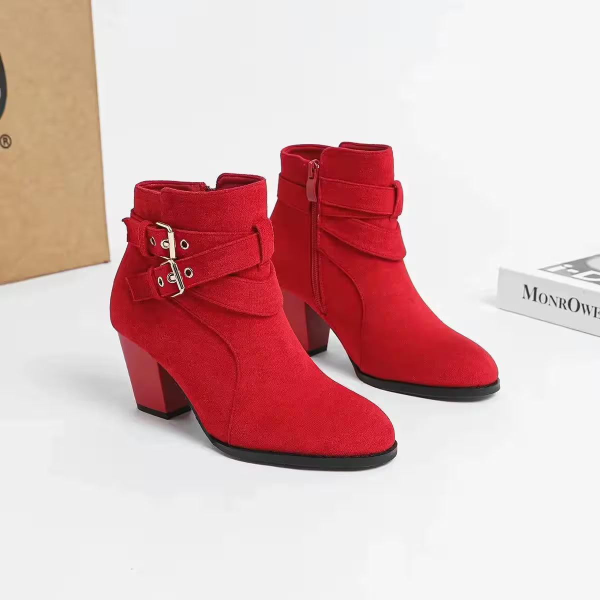 Boots 2025 New 41/42/43 Fashion Coarse - Additional View 16