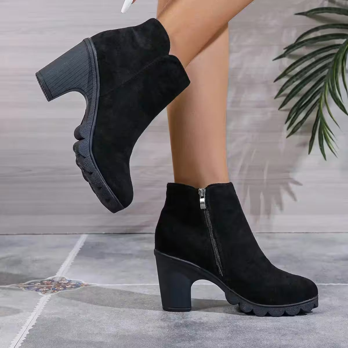 Boots High Quality Zipper Ladies Shoes - Additional View 12