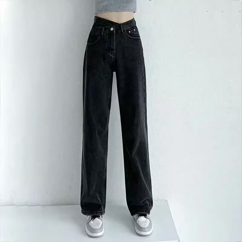 Jeans High Waist Woman Trousers - Additional View 9