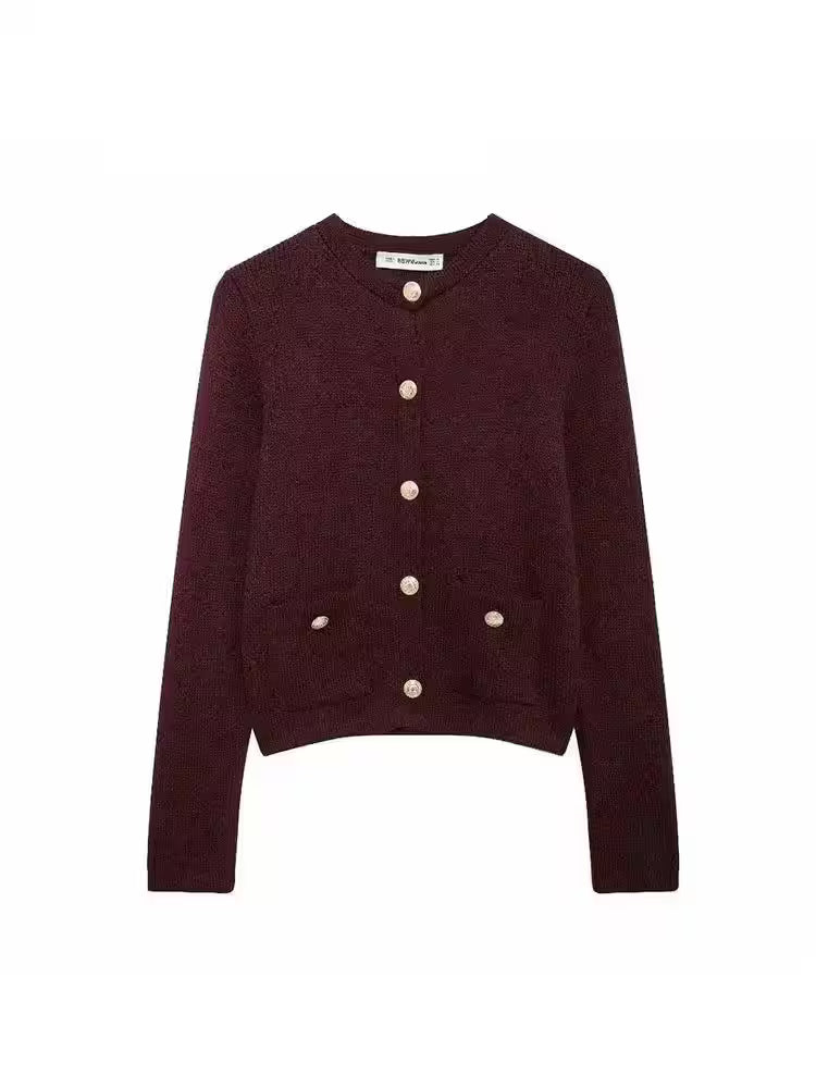 Cardigans Long Sleeve Button Knitwears - Women's Fashion - View 13
