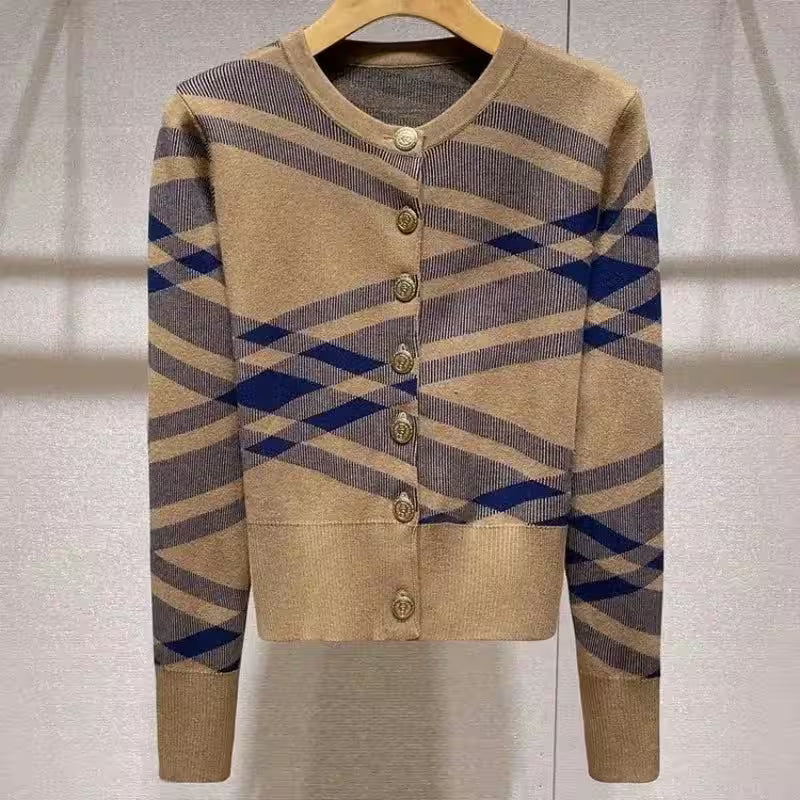 Cardigan Sweater Tops Knitwear - Additional View 6