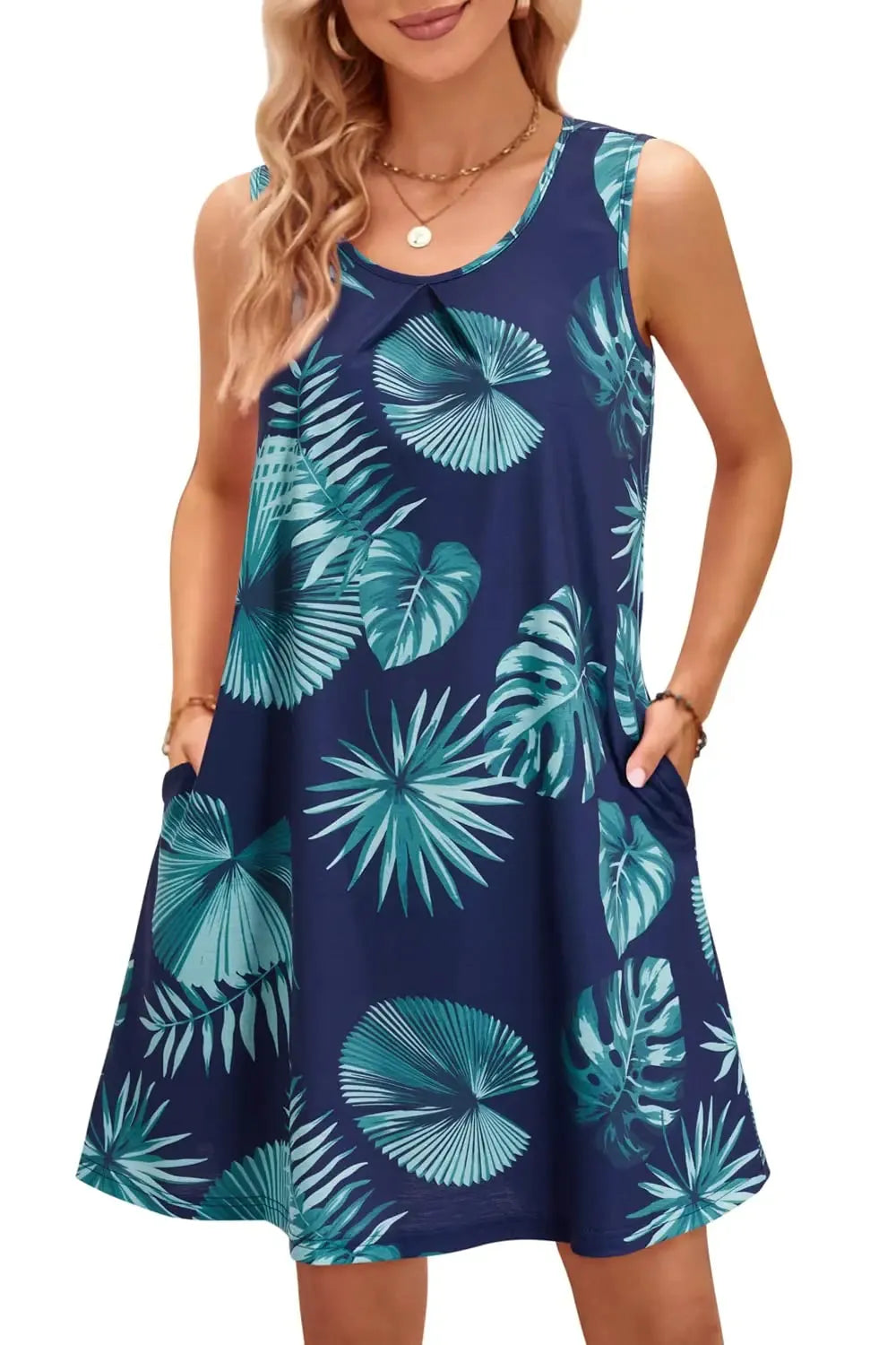 Floral Beach Dress Summer fashion - Additional View 5