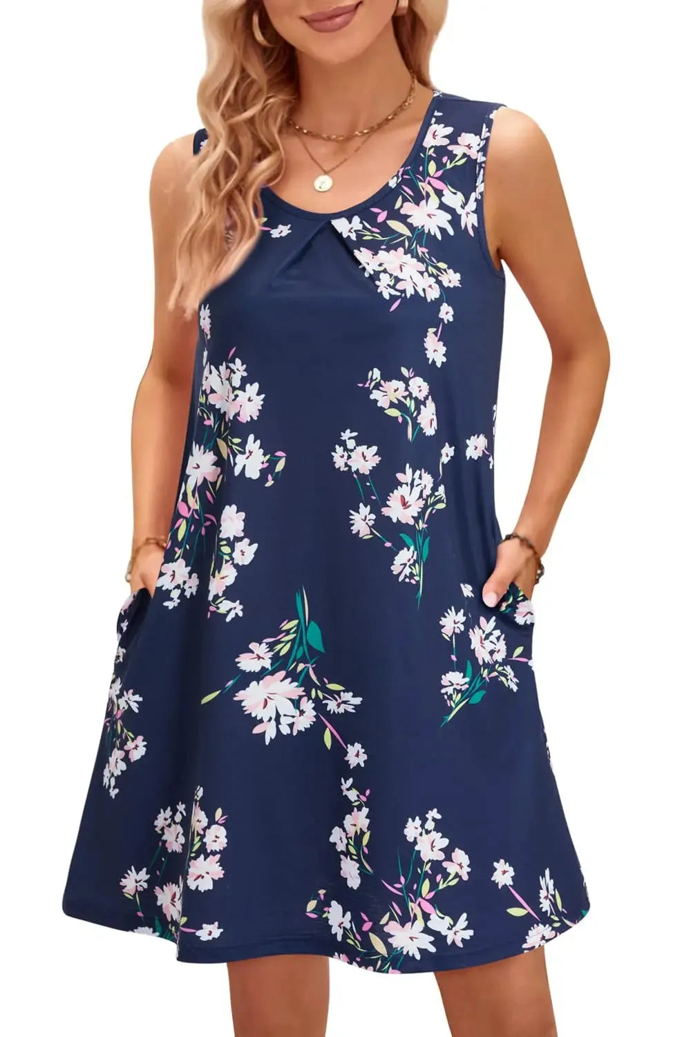 Floral Beach Dress Summer fashion - Additional View 6