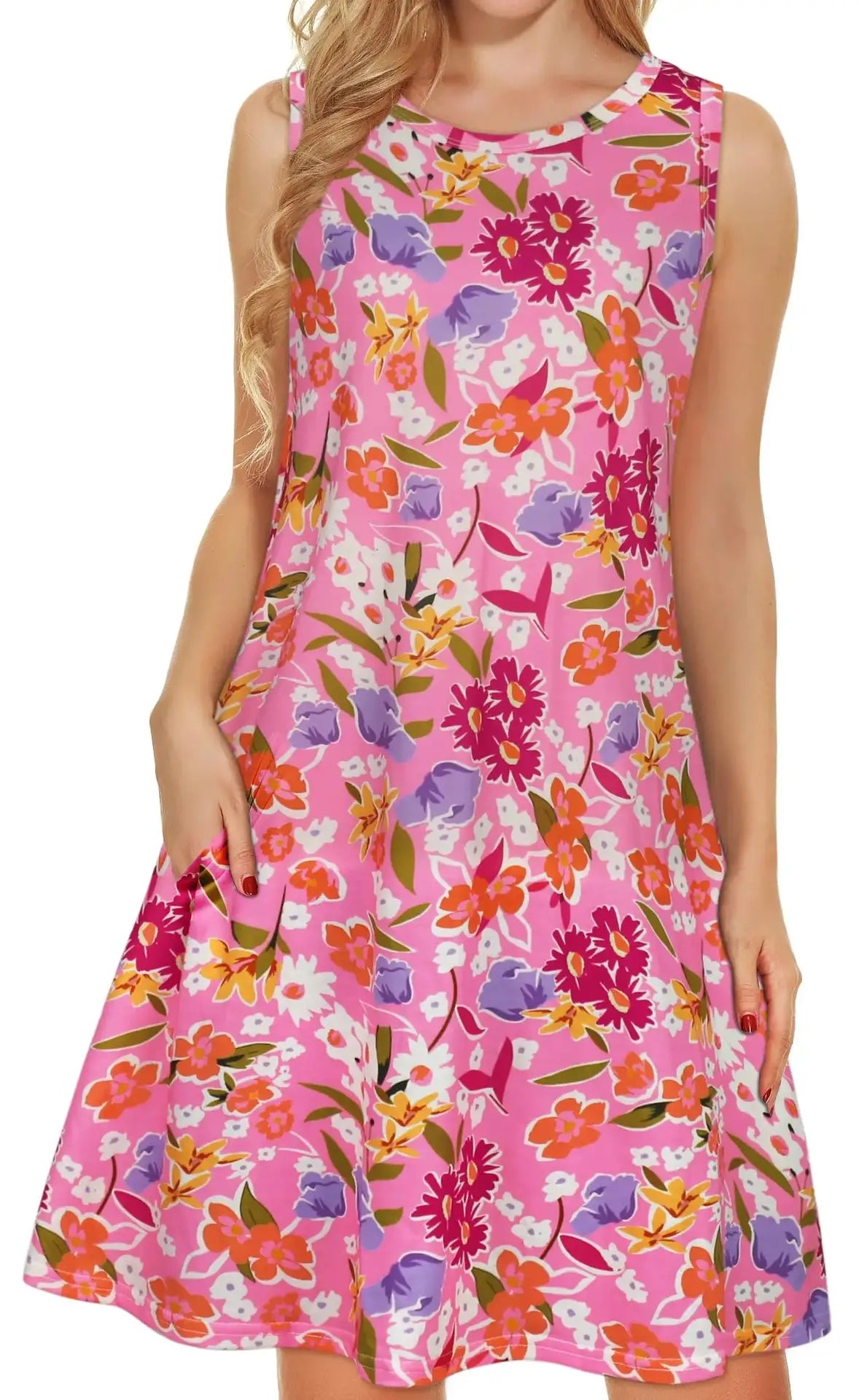 Floral Beach Dress Summer fashion - Additional View 12