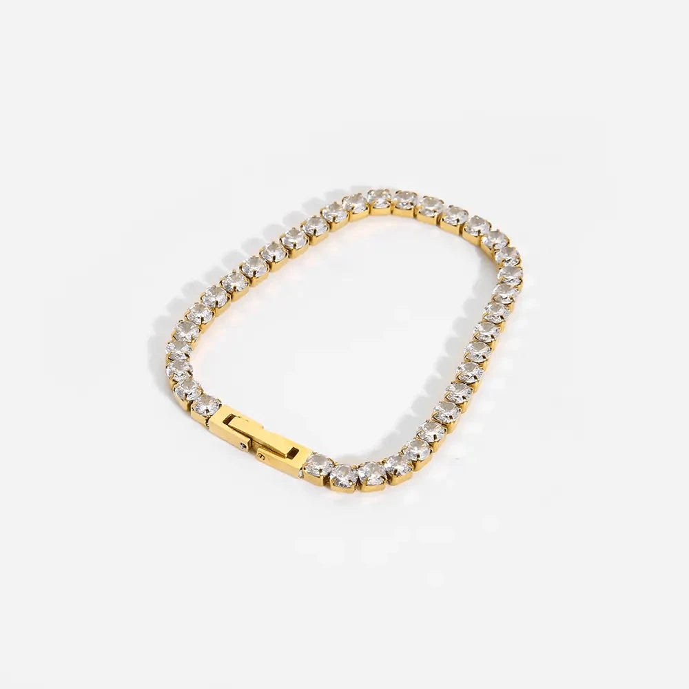Zircon Bracelet - Women's Fashion - View 4