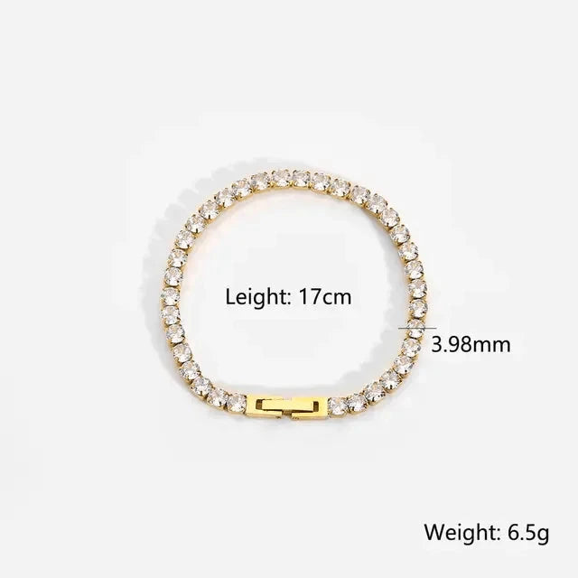 Zircon Bracelet - Women's Fashion - View 7